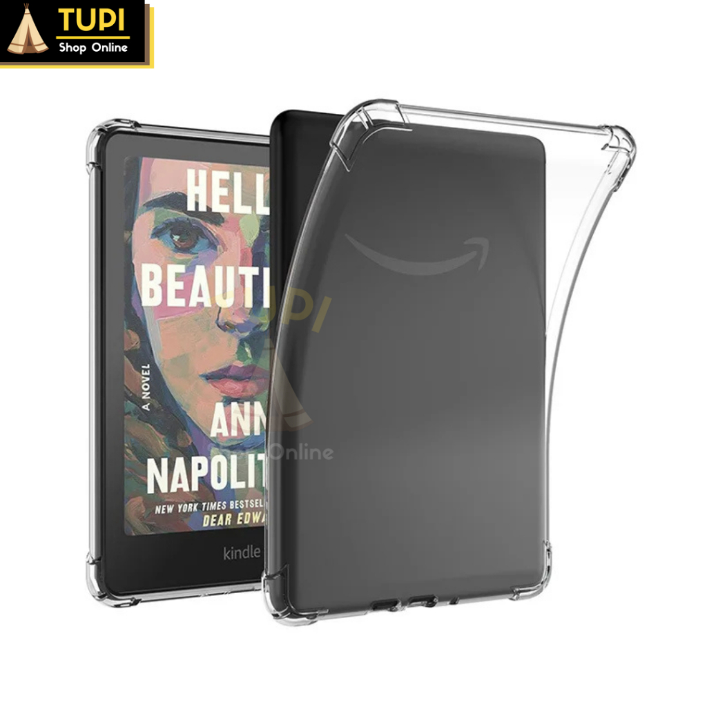 Capa Transparente Kindle Colorsoft + Película Protetora Fosca Tela
