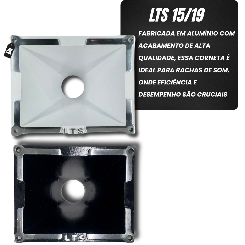 Expansor Cone LTS 1519 Original Corneta Boca Quadrada Tecsystens
