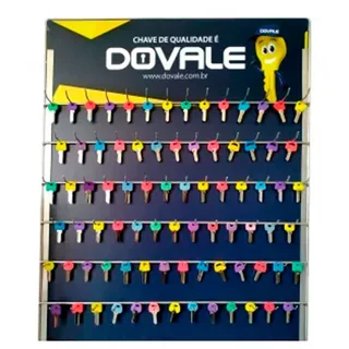Painel de Chaves 60 X 67 - 81 Ganchos