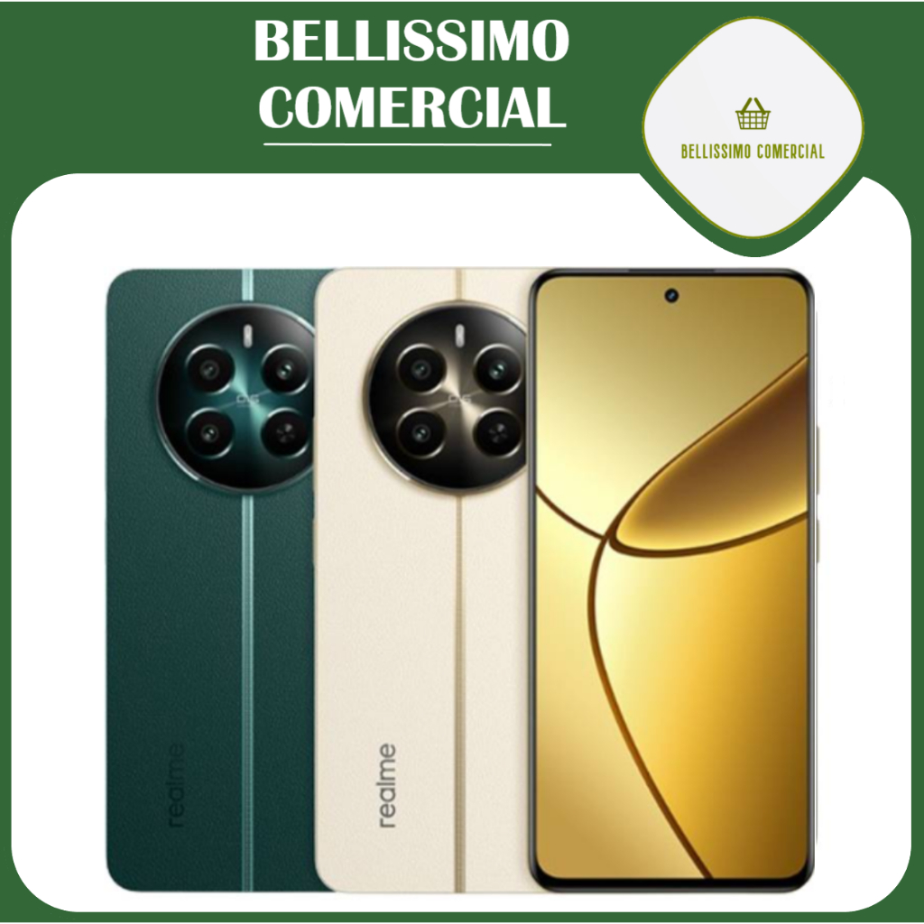 Realme 12+ 5G – 512GB + 12GB RAM VERDE E BEGE