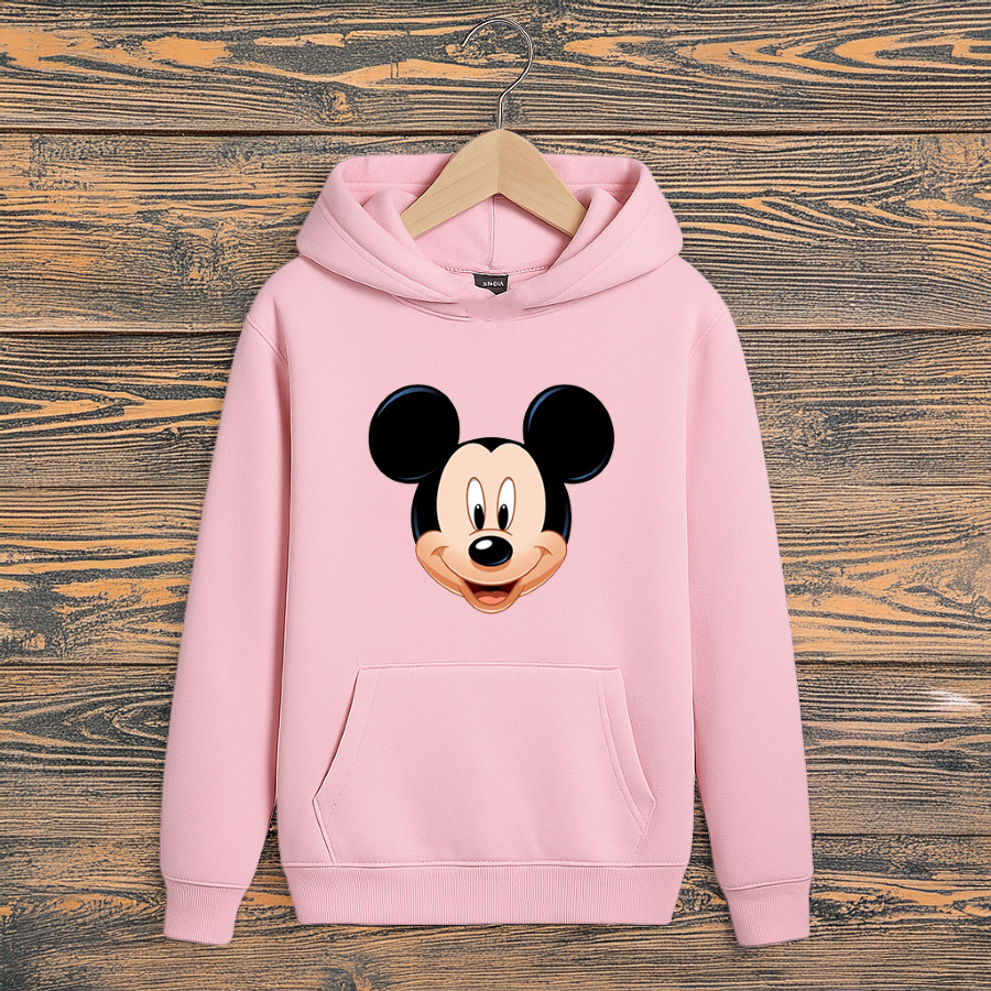 Blusa Moletom Infantil Mickey Mouse Casaco Inverno Canguru Capuz Frio ...