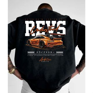 Camiseta Masculina Estampada Estilo Streetwear Carros 100% Algodão