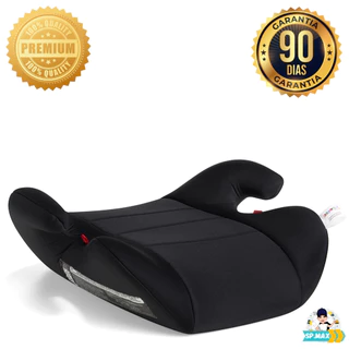 Assento de Carro Infantil Banco de Elevação Booster  Cadeira Cadeirinha Viagem 15a36 Kg Fit UP-Preto