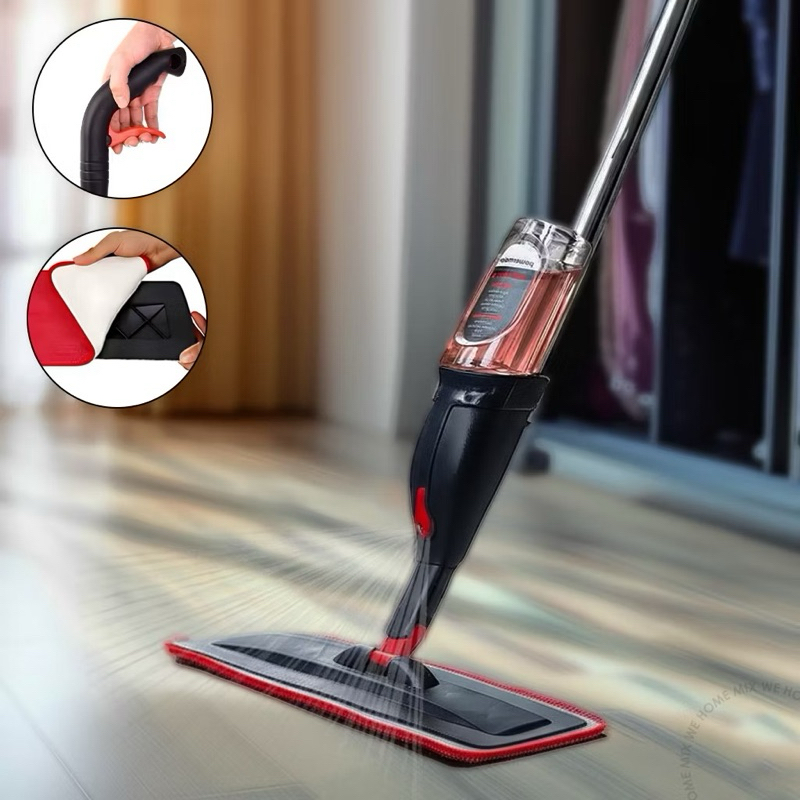 Mop spray rodo esfregão com reservatório
