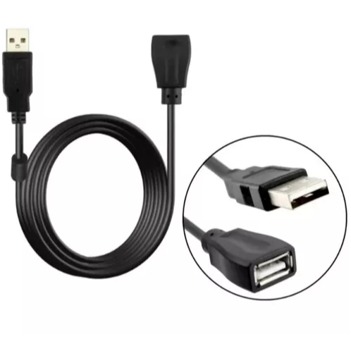Cabo Extensor USB Macho X Fêmea Hi-speed- 1,40m METRO | Shopee Brasil