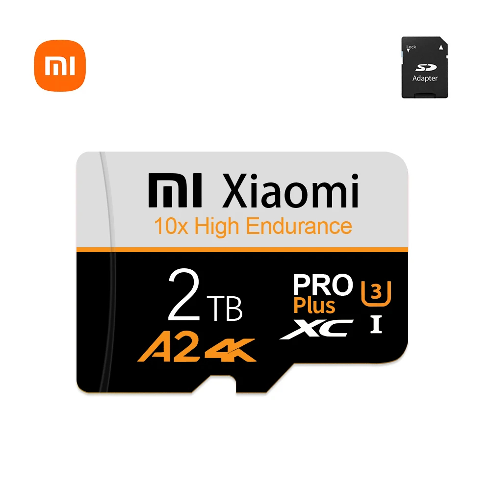 Cartão Micro SD Xiaomi 2TB – Velocidade, Espaço e Desempenho Profissional!