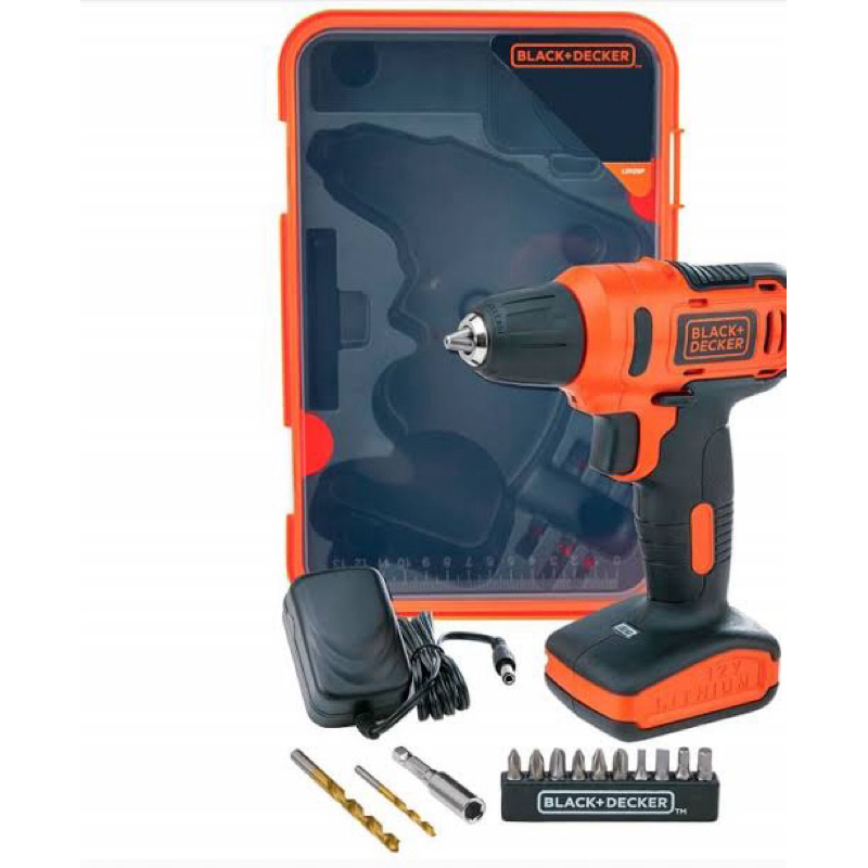 Black & Decker 8 Volt Lithium-Ion 3/8 In. Cordless Drill Home Project...