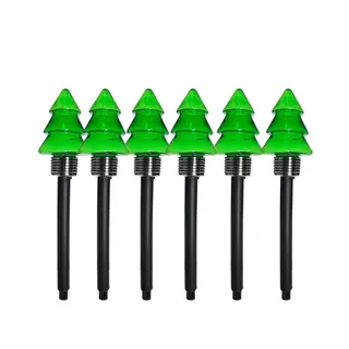 Kit 6-18 Balizador Solar Árvore de Natal Granfei 30cm Decoração Quintal Jardim Iluminação unifytech em Oferta na Shopee