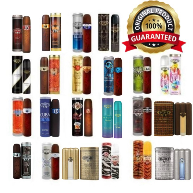 Perfume Cuba Paris 100ml Original Importado Eau de Parfum
