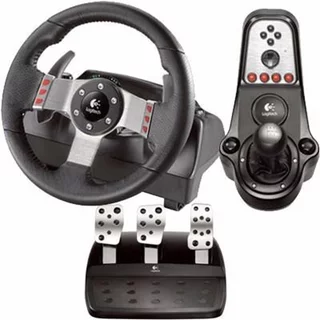 G27 Driving Force C/ Pedal C/ Câmbio Ps2/Ps3/PC - Volante Completo Recondicionado