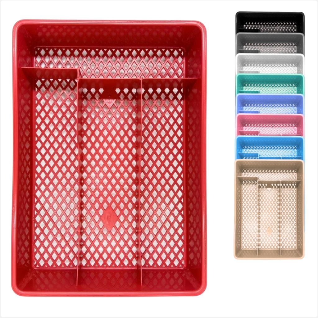 Porta Talheres Organizador De Gavetas Em Plástico Escorredor de Talheres