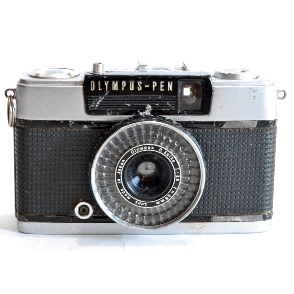 Câmera Fotográfica Analógica Olympus-Pen EE-2 Raridade Decorar