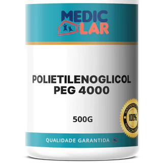 Polietilenoglicol Peg 4000 Sem Eletrólitos 500g em Oferta na Shopee