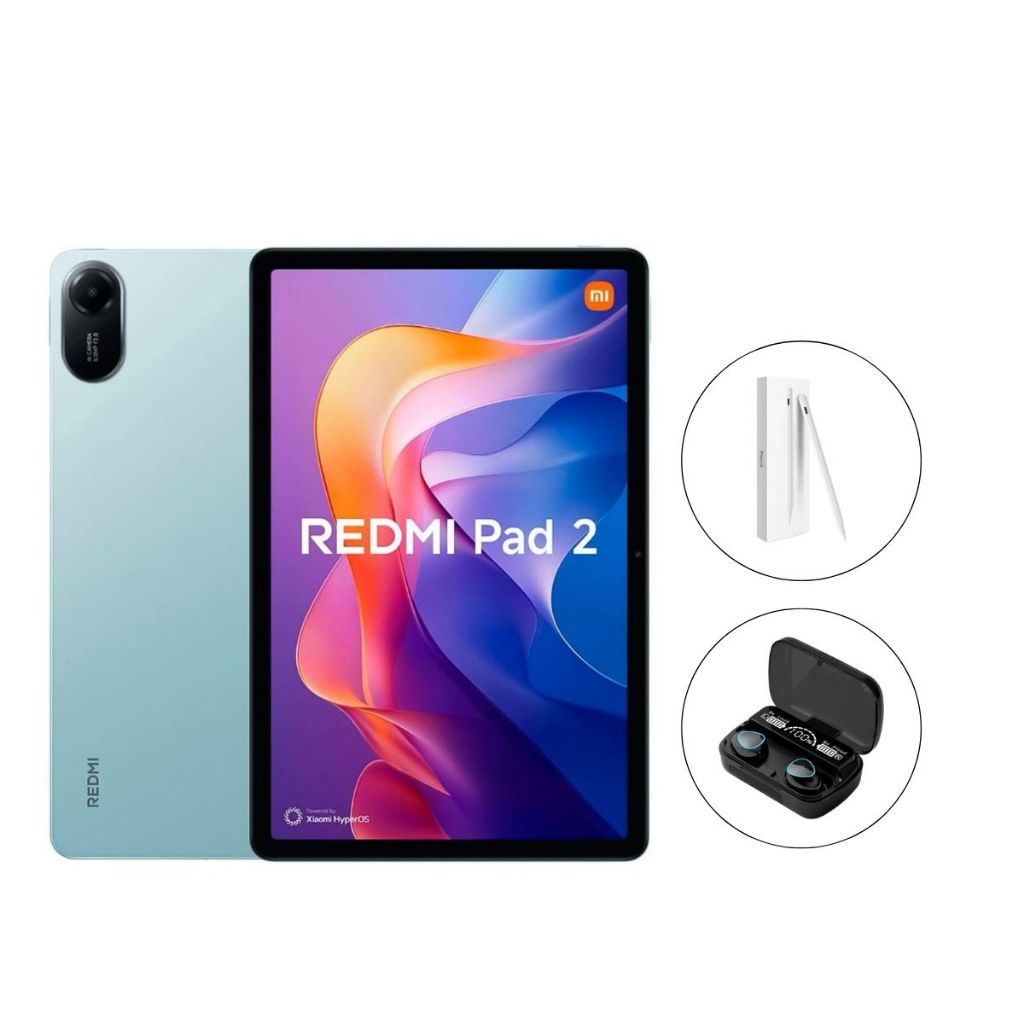 Tablet Xaiomi Redmi Pad 2 11'' 256gb 8 Ram + Caneta + Fone