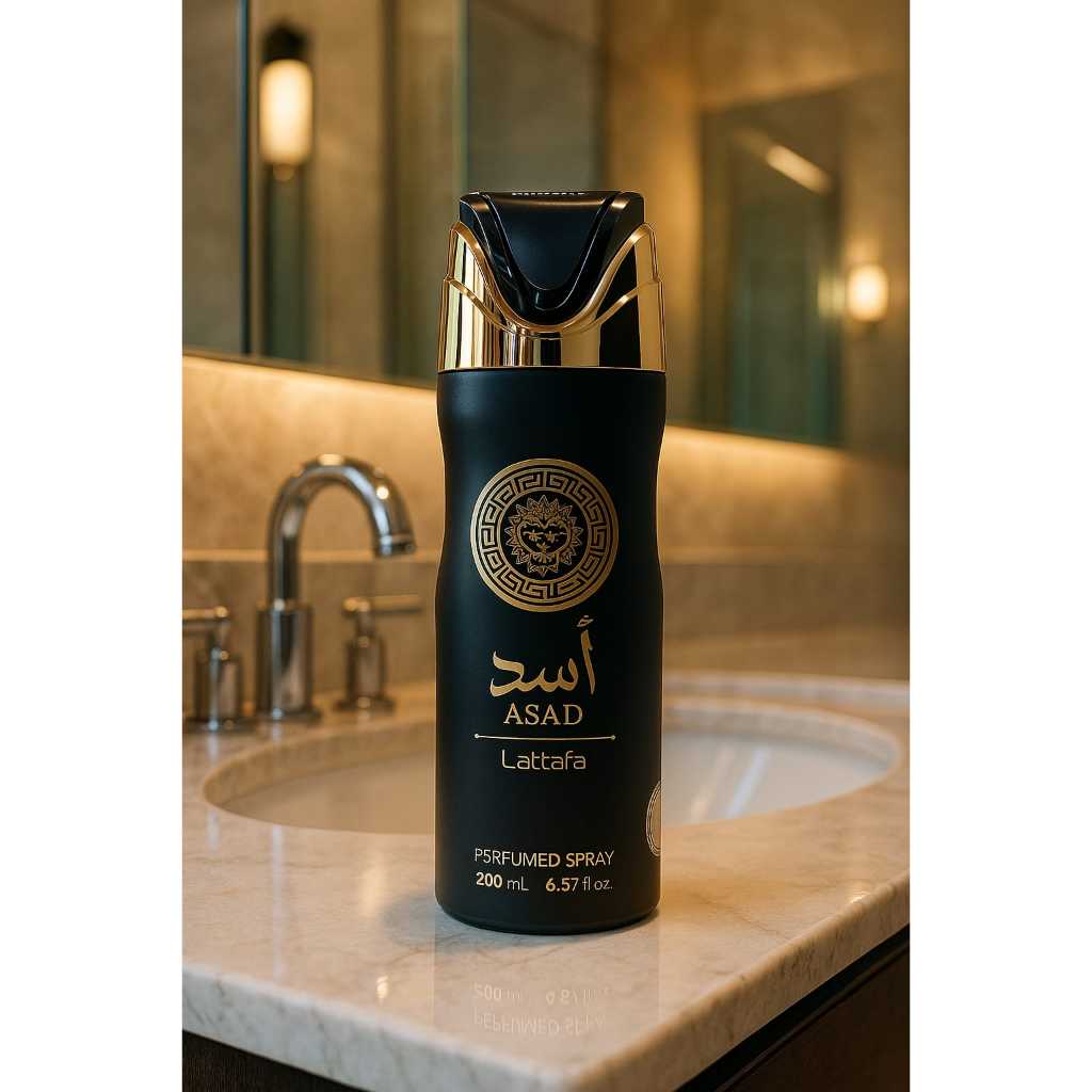 Desodorante masculino Árabe Lattafa Asad Original - 200ml | Shopee Brasil
