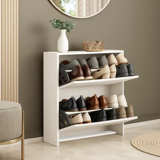 Sapateira com 2 Portas Multiuso Organizadora Para Calçados Quarto e Closet em Oferta na Shopee