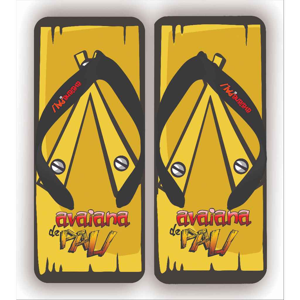 Chinelo de dedo Quadrado Par Borracha Duravel Envio Imediato PAU Nostalgia Macia Mundo Canibal