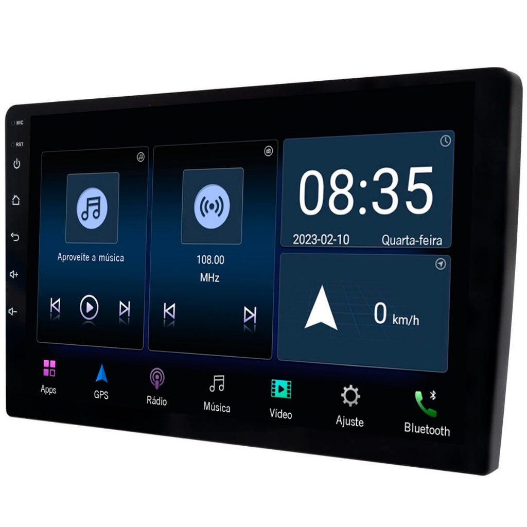 ナディア3 Central Multimidia N3tech 9 Polegadas 2gb 32gb Carplay Android