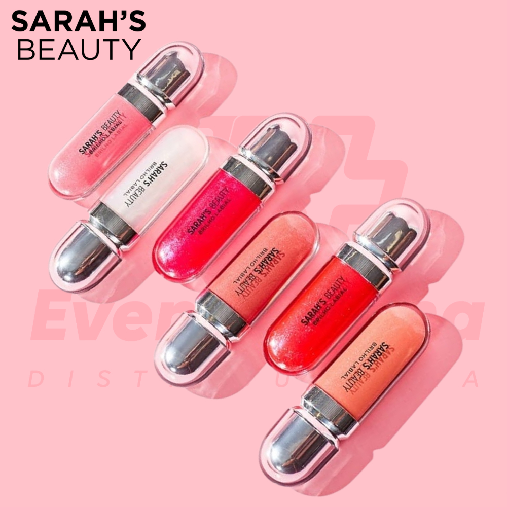 Brilho Labial Lip Gloss com cor e brilho Sarah´s Beauty 8,5ml | Shopee ...