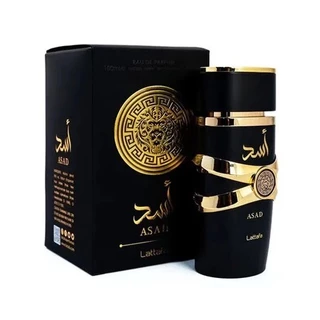 Perfume Lattafa Asad Eau de Parfum Masculino 100ml em Oferta na Shopee