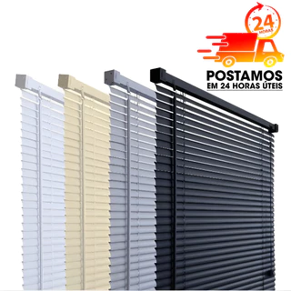 Cortina Persiana Horizontal de PVC Inúmeros tamanhos AT - Pronta entrega PROMOÇÃO