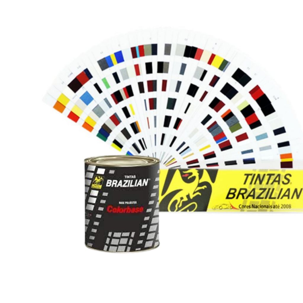 Tinta Automotiva Brazilian Poliéster Pepper Red GM - 2011 - Código