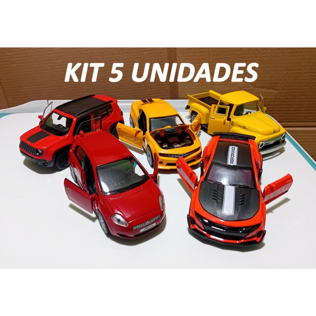 Miniatura kit carros de metal | Shopee Brasil