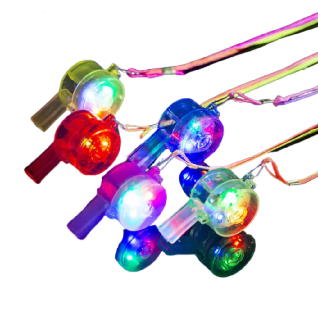 Apito Luminoso Led Com Desenho Luminoso Carnaval Festa