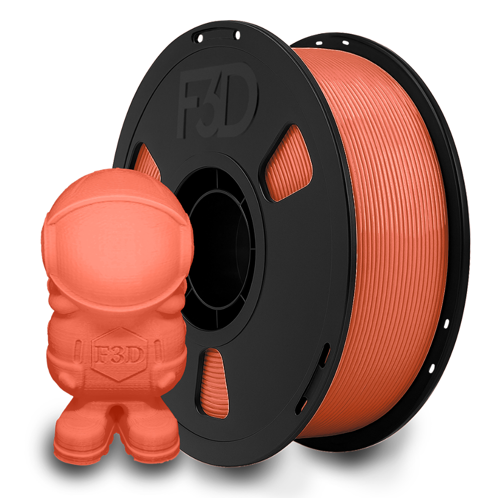 Filamento PLA Premium Laranja Neon 1kg 1,75mm