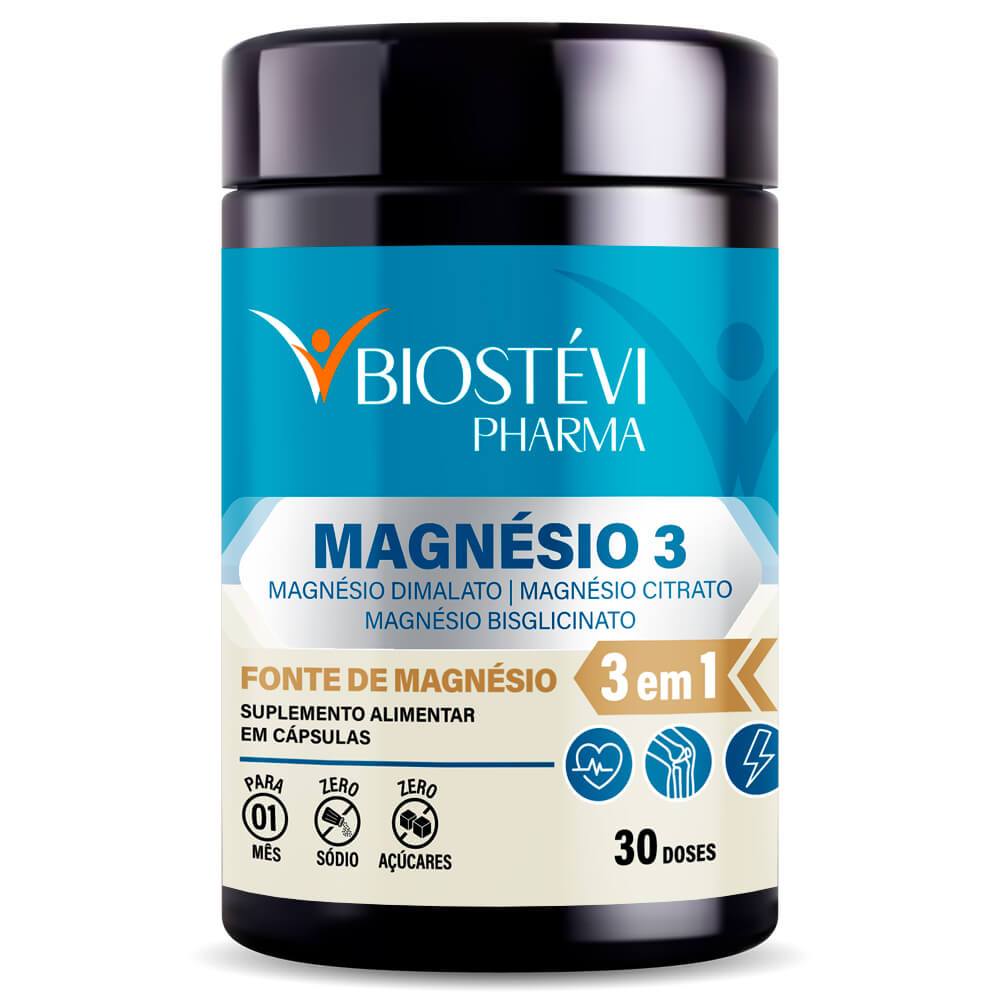 Magnésio 3 | Dimalato + Citrato + Bisglicinato 30 Doses Nutrition ...