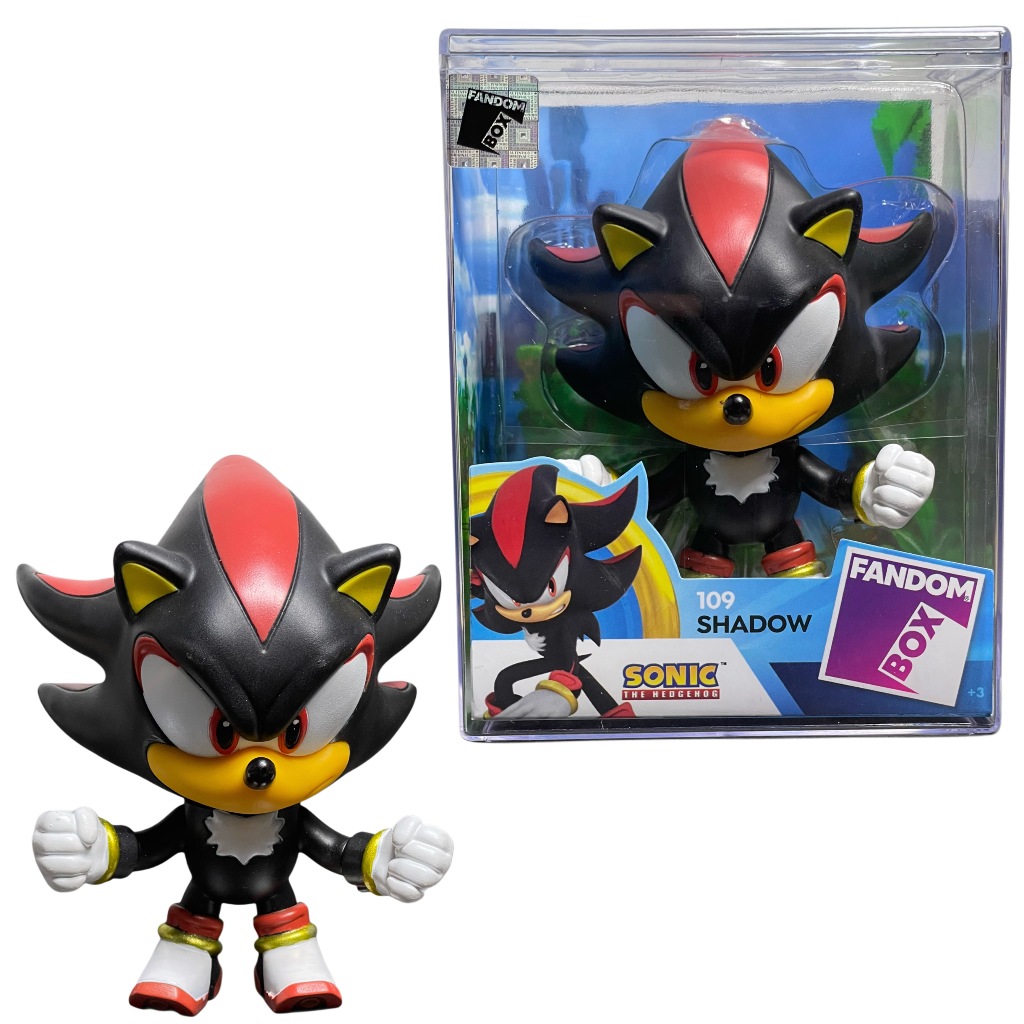 Boneco Fandom Box Shadow Sonic Colecionável Oficial Recomendada +3 Anos ...