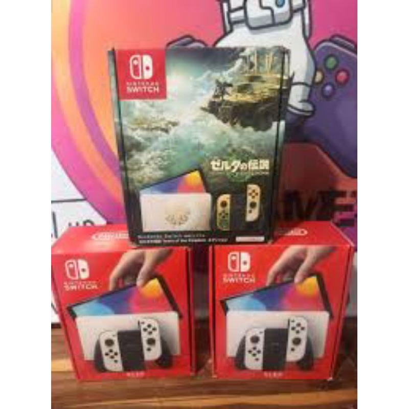 Console Nintendo Switch 64gb OLED Legend Of Zelda Lacrado