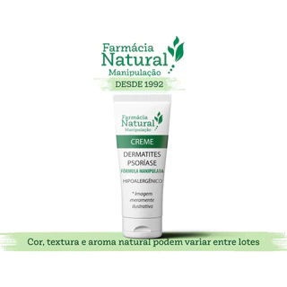 Kit 2x Creme Hidratante Dermatite Psoriase Irritação Coceira