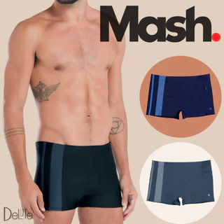 Sunga Boxer Masculina Lisa Com Bolso Lateral e Ajuste Confortavel