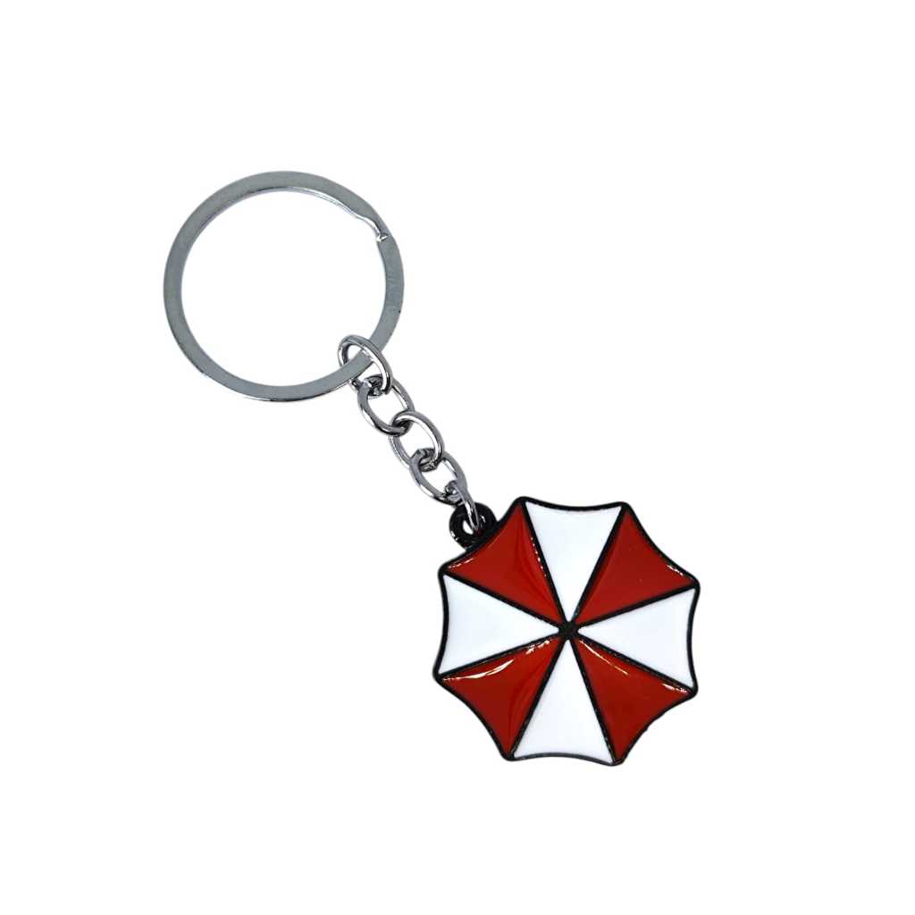Chaveiro De Metal Umbrela Corporation Resident Evil Jogo Umbrella