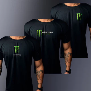 kit 3 Camisa Mnst MIX Estampa Dry Fit esportiva Treino academia