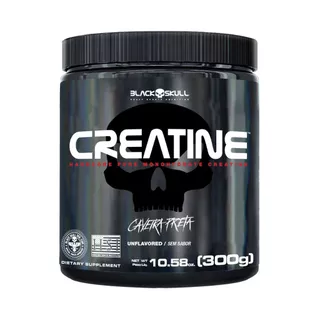 Creatina Pura 300g - Black Skull