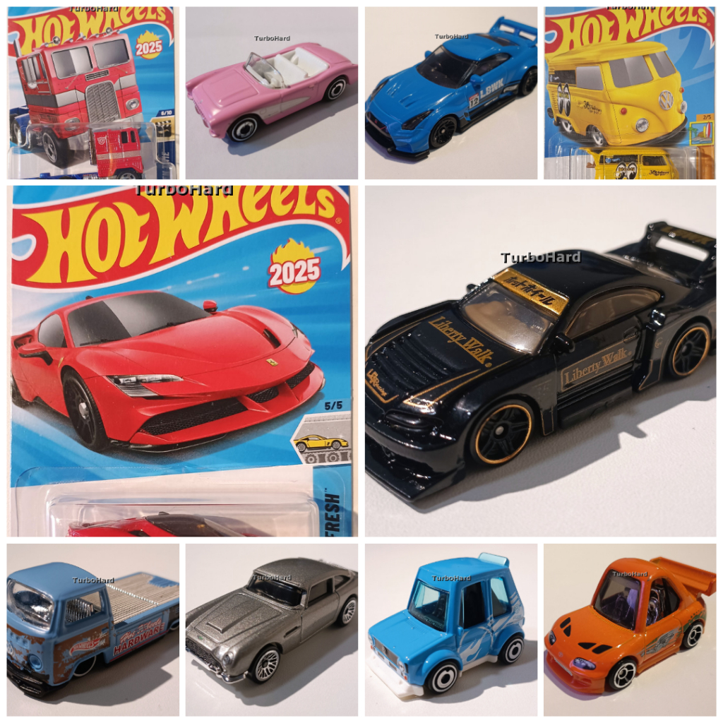 Hot Wheels Diversos Escolha os seus - Cartela Loose - Ferrari