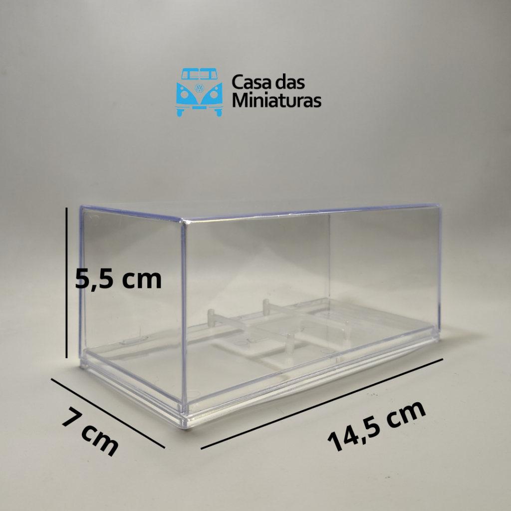 Expositor GTR Para Miniaturas Escala 1/43 - Con Puerta Acrílica 'Click' Antipolvo - Ideal Para Coleccionistas Y Organización De Coches - Blanco, Hecho En Portugal