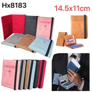 Carteira para passaporte e cartões 8183 8407 em Oferta na Shopee