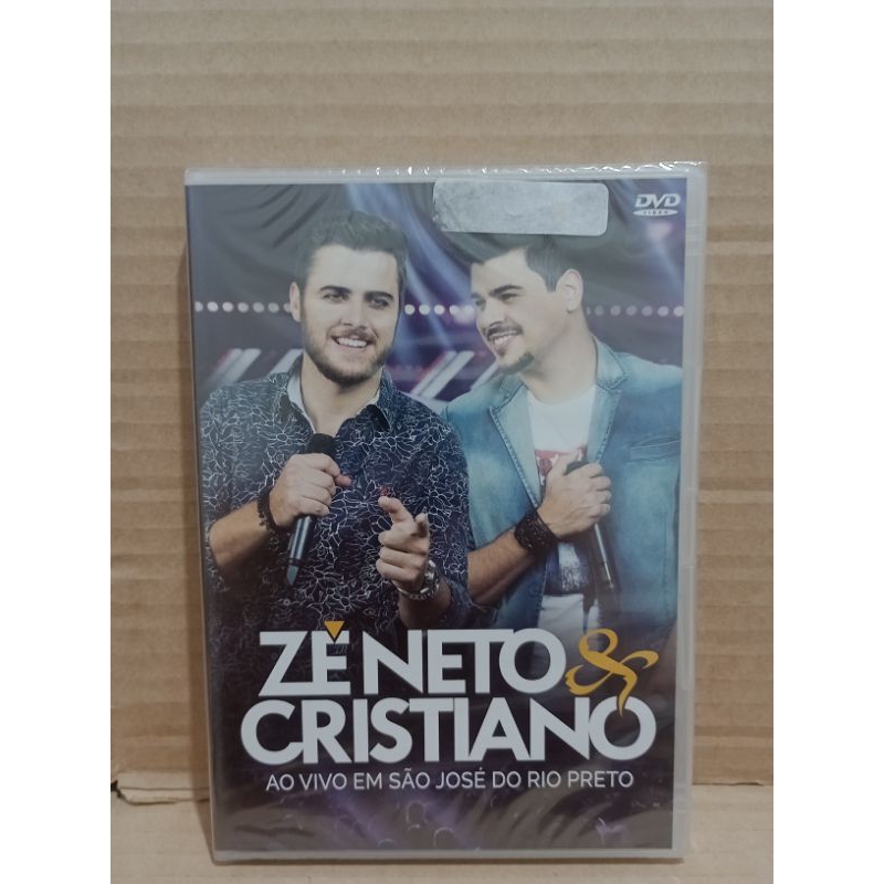 DVD ZÉ NETO E CRISTIANO AO VIVO EM SÃO JOSÉ DO RIO PRETO (ORIGINAL