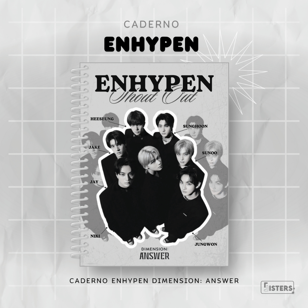Caderno de ENHYPEN em Oferta | Shopee Brasil 2026