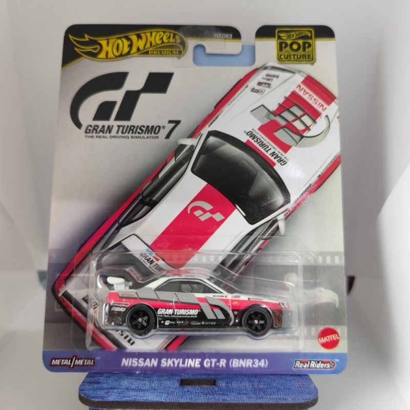 Hot Wheels Premium Pop Culture Nissan Skyline GT-R (BNR34