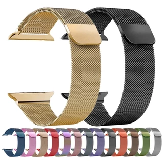 ⚡Pulseira de Metal Aço Para Smartwatch 49mm 46mm 45mm 44mm 42mm 41mm 40mm 38mm Apple Watch
