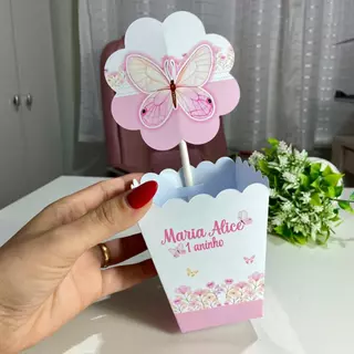 Centro de mesa borboleta rosa\cachepot centro de mesa borboleta rosa\personalizados borboleta rosa