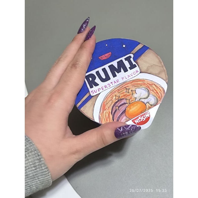 Cup Noodles da Rumi kpop Demon hunters
