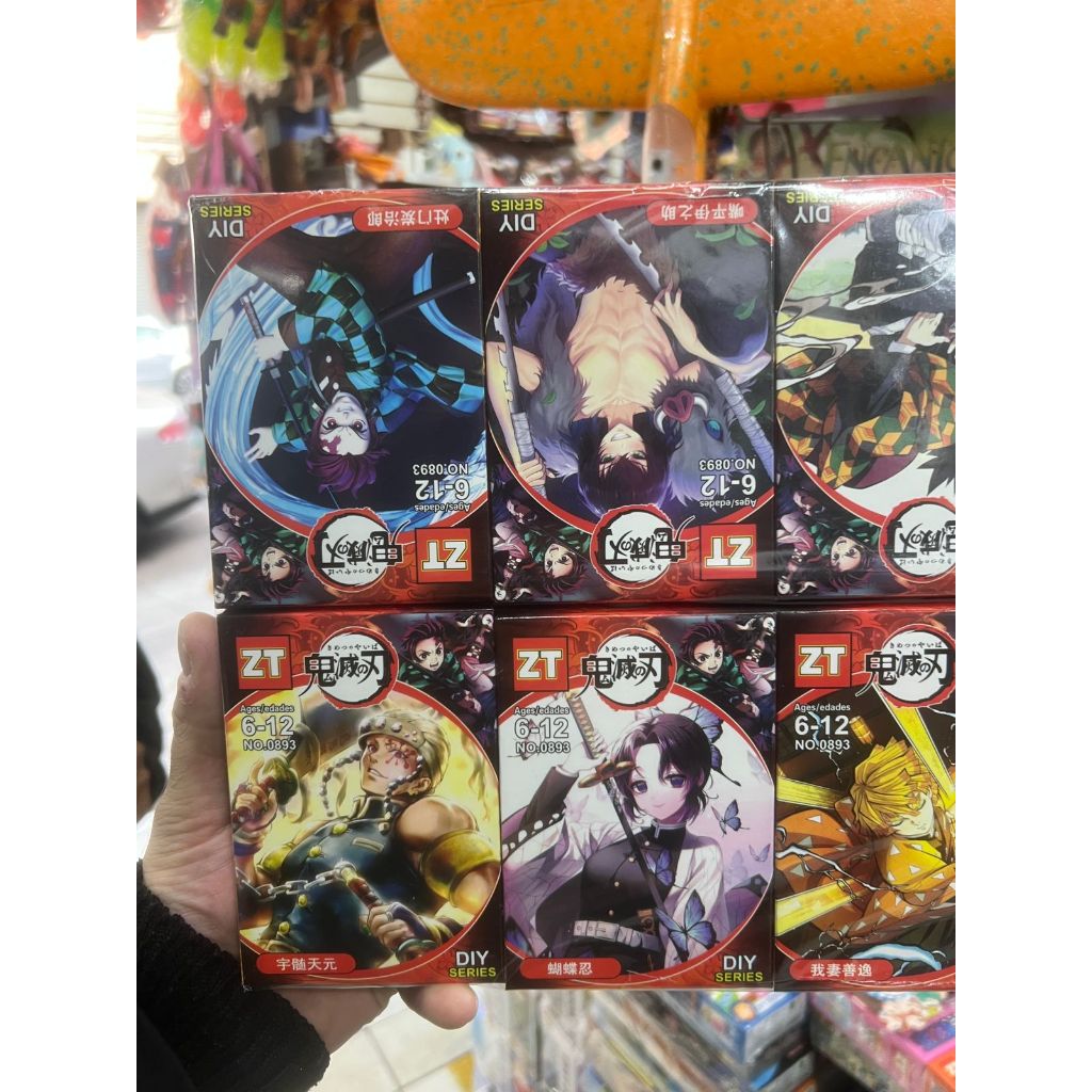 KIT LEGO DEMON SLAYER 8 PERSONAGENS EXCLUSIVOS ANIME - ENVIO