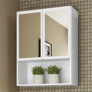 kit 2 Espelho de vidro Retangular de 30 x 20cm com Fitas dupla Face. Ideal para decoração.