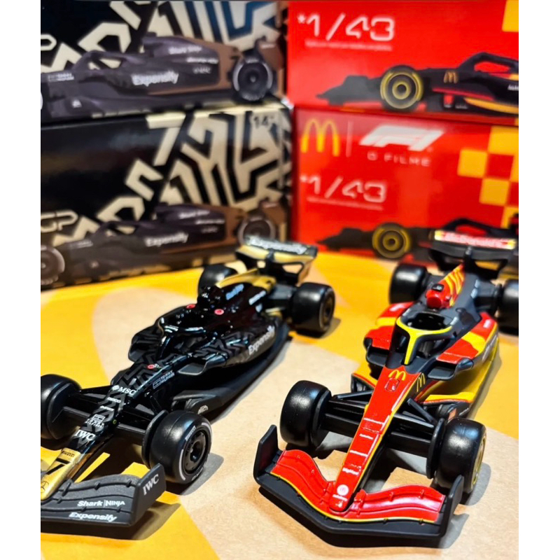 Fórmula 1 McDonald's - F1 Mac - 1/43 - ORIGINAL na caixa - NOVO