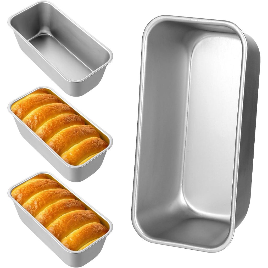 "Conjunto de Formas para Pães, 3 Peças kit com 3 assade